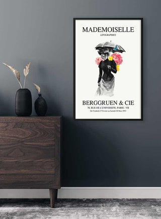 Plakat wystawy Mademoiselle nr 4