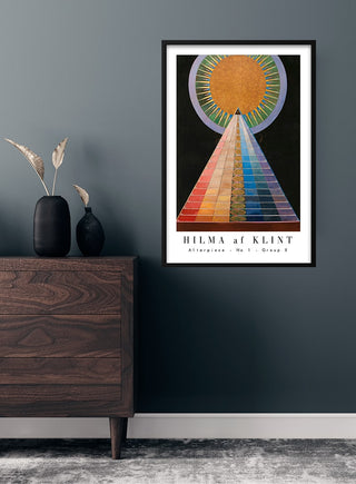 Hilma af Klint – „Ołtarz” nr 1, plakat