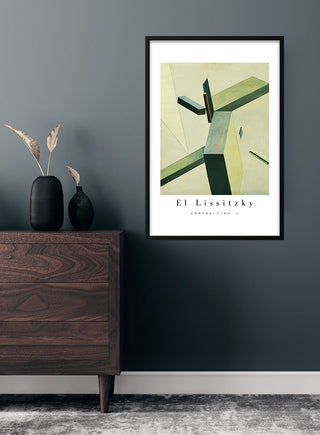 Plakat z wystawy El Lissitzky’ego