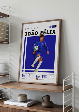 João Fêlix - Chelsea Football Poster