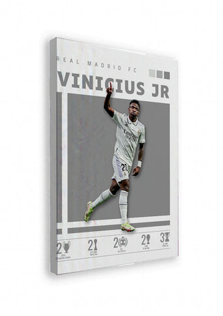 Vinicius Jr. - Real Madrid Football Poster
