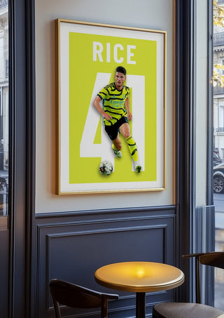 Declan Rice - Arsenal Football Poster