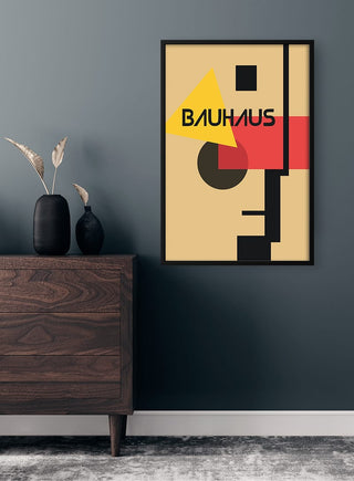 Plakat Bauhaus Retro