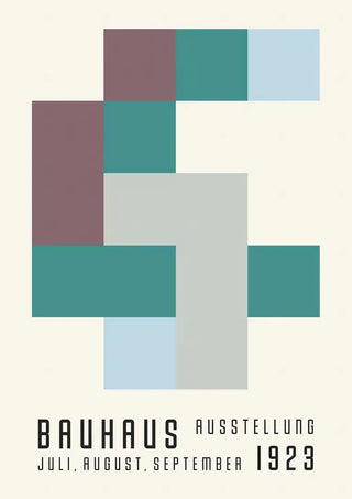 Plakat Bauhaus Ausstellung 1923