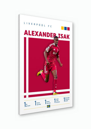 Alexander Isak - Liverpool Football Poster