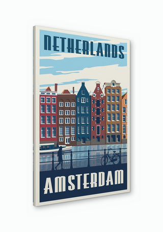 Amsterdam Travel Print