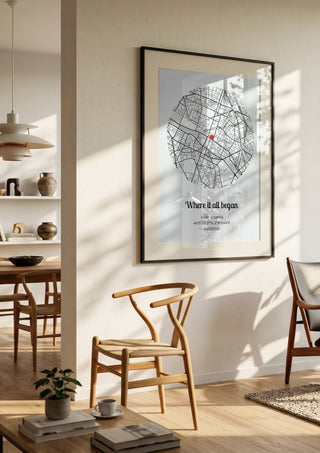 Where it all began - Personalized Poster