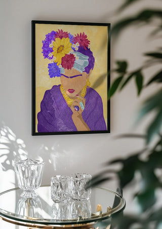 Frida and flowers - Raissa Oltmanns