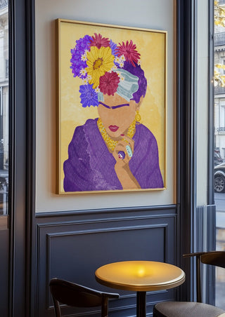 Frida and flowers - Raissa Oltmanns