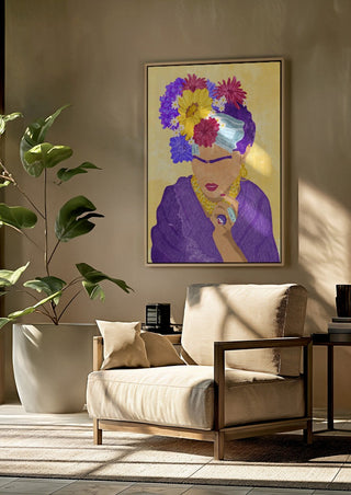 Frida and flowers - Raissa Oltmanns