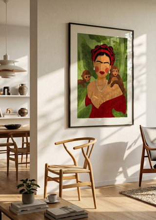 Frida and Monkeys - Raissa Oltmanns
