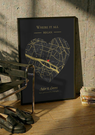 Where it all began - Custom poster