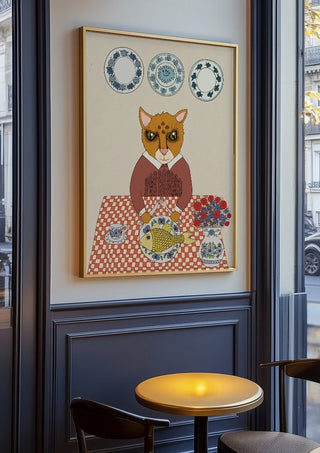 Fish and Cat - Anna Milewska