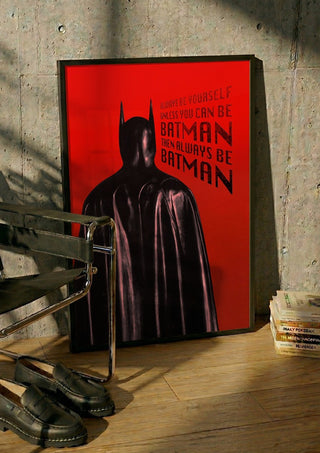 Always Batman Red - Daniel Leo