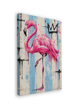 Crowned Flamingo - Matthews Gallerie