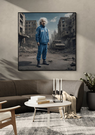 Relativity of Ruins Tribute to Albert Einstein - Devour Art