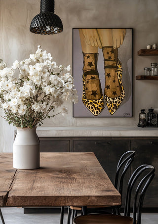 Leopard Heels - Art By Biba