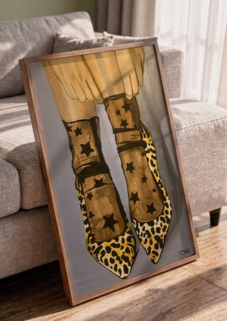 Leopard Heels - Art By Biba
