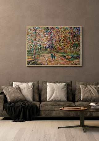 Spring walking by the park - William Cáceres