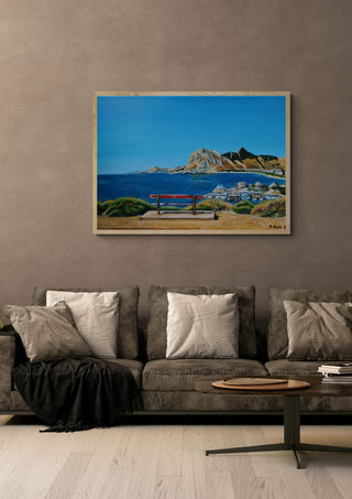 View towards Kolymbia - Nella Hajdu