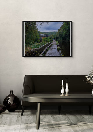 Wet Towpath by the Railway - Northern Gnome Photography