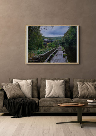 Wet Towpath by the Railway - Northern Gnome Photography