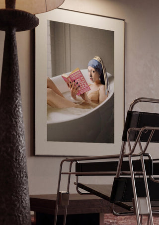 Chillin Time by Dikhotomy framed in a dim room beside a tubular steel chair