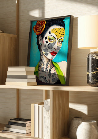 Yellow Dot Mask - Tara Green