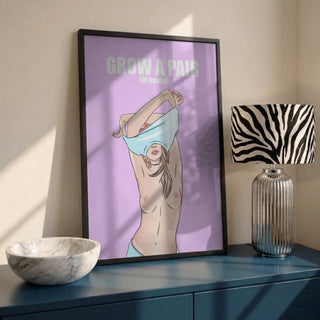 Grow a Pair of Boobs by Lisen Vennesland in interior setting