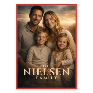 Family Movie Poster - Personalized Poster