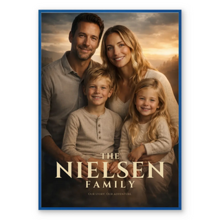 Family Movie Poster - Personalized Poster