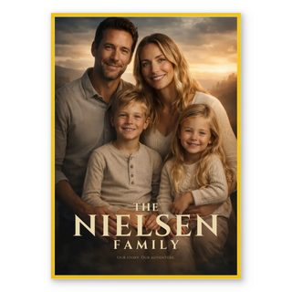 Family Movie Poster - Personalized Poster