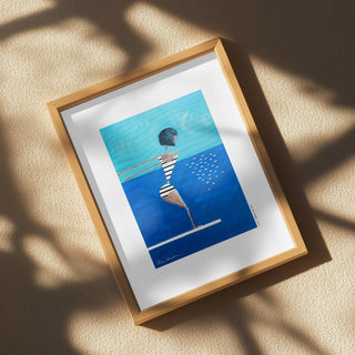 Summer Pool Diver - Awol Art Alex