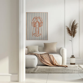 Coastal Striped Lobster - Katarzyna Gąsiorowska