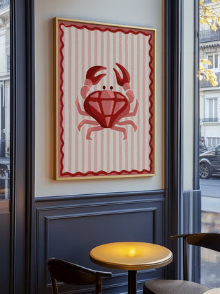 Pink Diamond Crab - Emanuela Carratoni