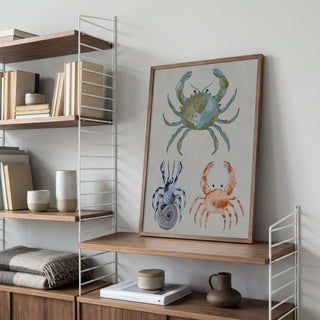 Akwarelowe kraby oceaniczne – Nikita Jariwala