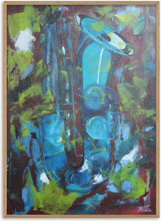 Blue Saxophone - Ritta Henriques Jorge
