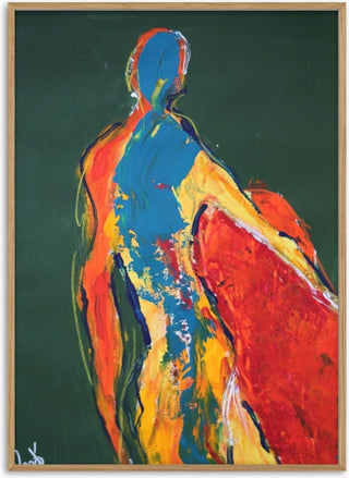 Figure in Green - René J