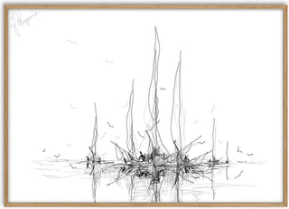 Masts at the Quay - Justyna Kopania