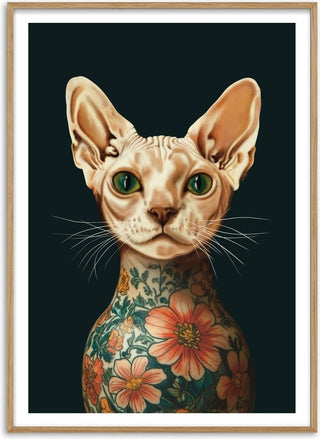 Tattooed Sphynx - Nari