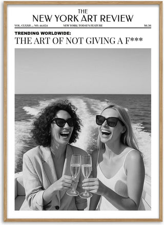 Art Review – Newspaper Front Page Poster