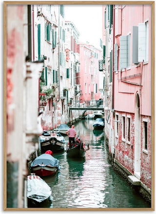 Boat in Venice Poster