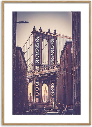 Brooklyn bridge poster