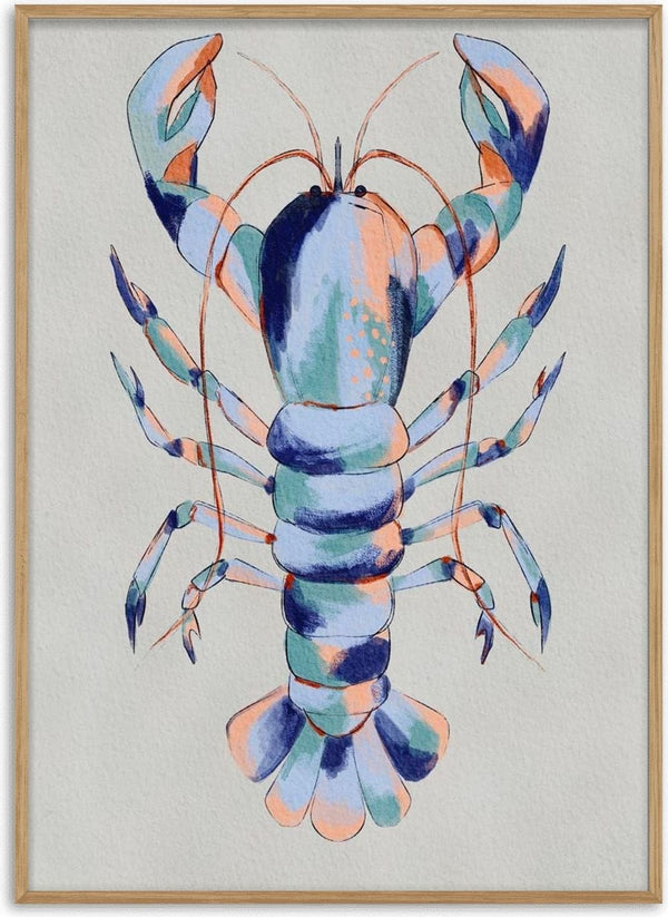 Colorful Blue Lobster - Nikita Jariwala