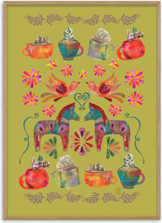 Dala Horse Pistachio - Enikő Marosváry-Kramcsák