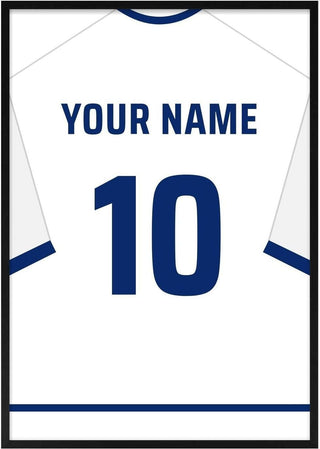 FC Copenhagen – Personalised Football Shirt Poster