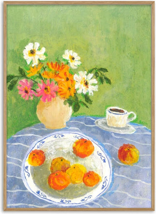 February Zinnias - Deblina Dey