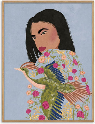 Girl with Crane - Raissa Oltmanns