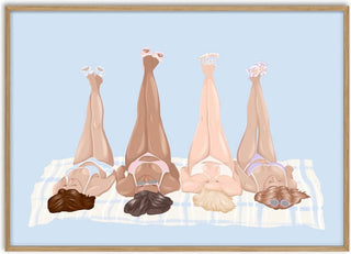 Girls at the Beach - Lisen Vennesland