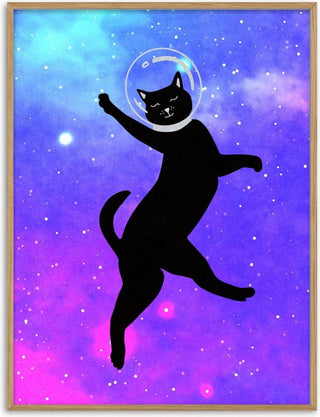 Happy Space Cat - Raissa Oltmanns